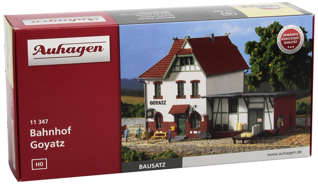 Auhagen 11347 11347-Bahnhof Goyatz, bunt