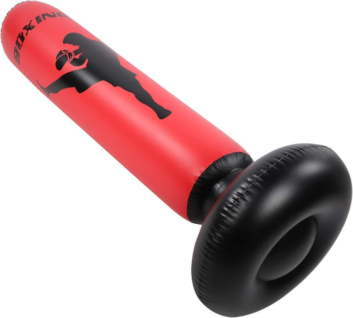 Aufblasbarer Fitness-Boxsack 170 cm Boxsäule Freistehender Tumbler Column Sandsack für Kinder Erwach