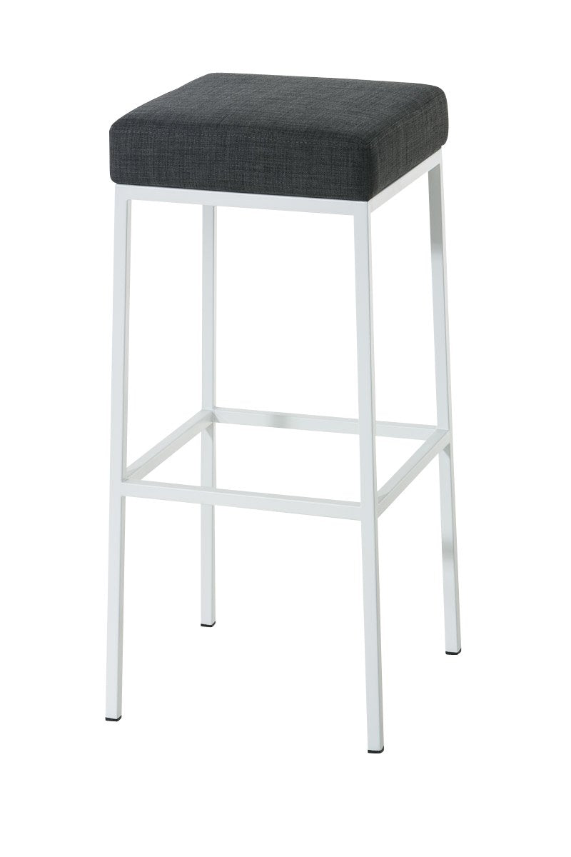 CLP Barhocker MONTREAL mit Stoffbezug I Tresenhocker mit einer Sitzhöhe von 85 cm I In verschiedenen