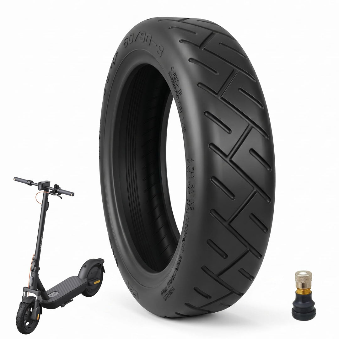60/90-8 Schlauchloser Reifen für Xiaomi 5 Plus Elektroroller, 12 Zoll Tubeless Reifen Zubehör Explos