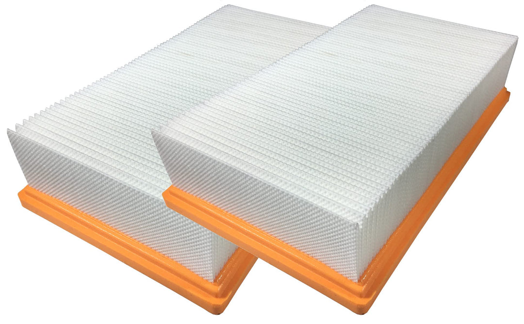 Comedes Polyester-Flachfaltenfilter für Bosch Sauger GAS 35-55, Ersatz für Bosch Filter 2607432034 (