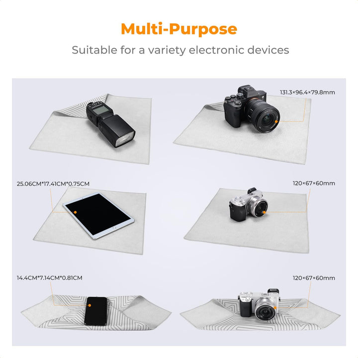K&F Concept Einschlagtuch Kamera für Kameras, DSLR/Fotoausrüstung, Schutzhülle Protective Wrap, Kame