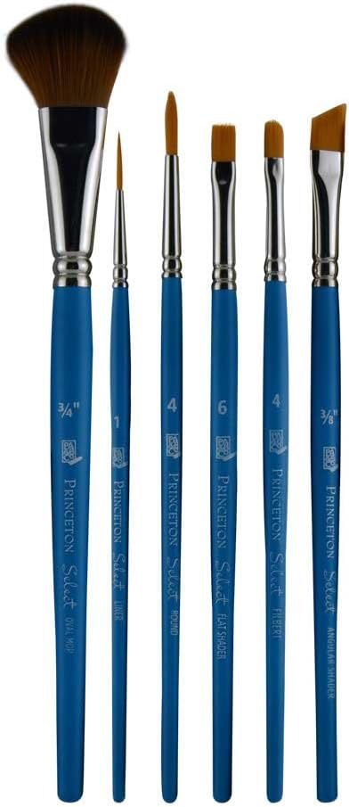 PRINCETON ARTIST BRUSH CO. Princeton Tec Select Artiste, Serie P3750, Pinselset Nr. 20, Brown, 120 S