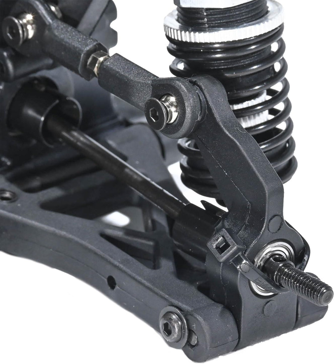 1/10 RC Auto Chassis Rahmen Bausatz 4WD On-Road, DIY Rolling Chassis Frame Kit für Erwachsene, Radst