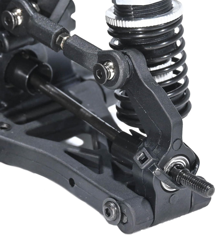 1/10 RC Auto Chassis Rahmen Bausatz 4WD On-Road, DIY Rolling Chassis Frame Kit für Erwachsene, Radst