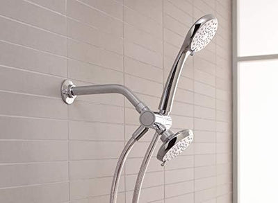 KOHLER K-7397-CP Duscharm und Flansch, 19,8 cm lang, Chrom poliert Poliertes Chrom, Poliertes Chrom