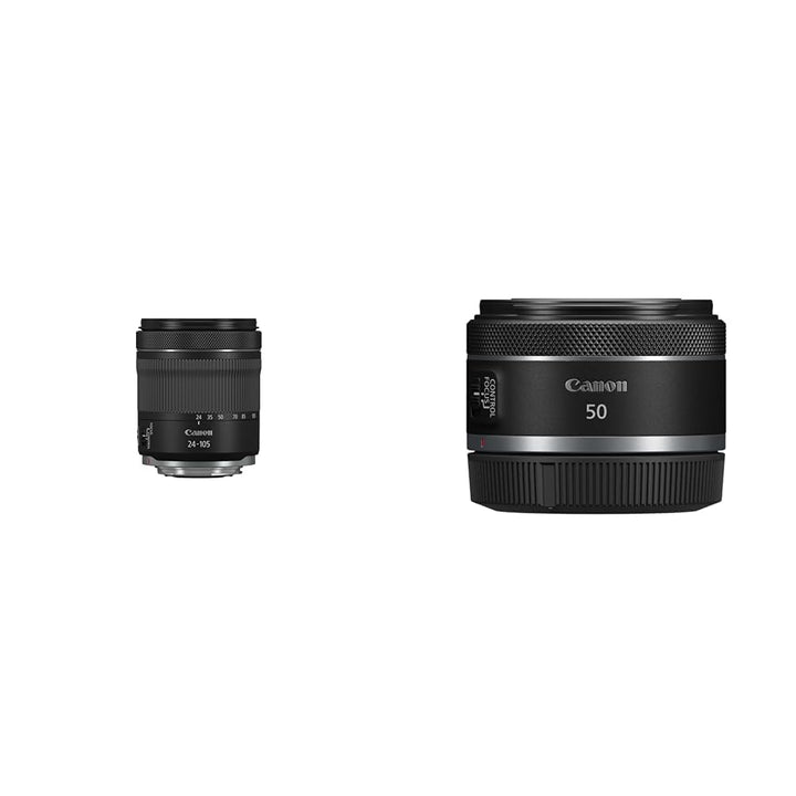 CANON Objectif RF 24-105mm f/4-7.1 is STM & Objectif RF 50mm f/1.8 STM Bundle mit Objektiv RF 50mm F
