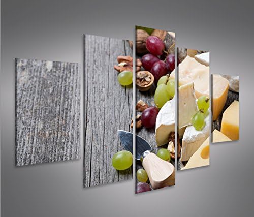 islandburner Bild Bilder auf Leinwand Käse V2 Küchenbild Küche MF XXL Poster Leinwandbild Wandbild D