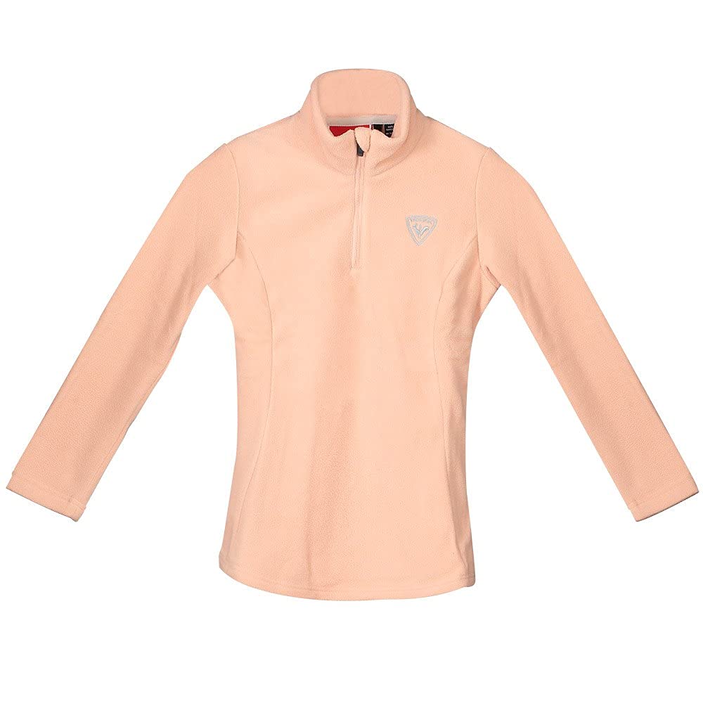 Rossignol Jungen Girl 1/2 Zip Fleece Pullover 4 Jahre rosa (Powder Pink), 4 Jahre rosa (Powder Pink)
