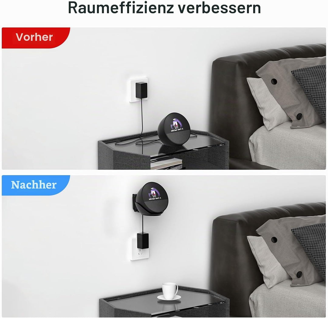 XLTTYWL Spot Stand, ABS Spots Zubehör mit Kabelmanagement, Premium Platzsparender Ständer Aufhänger