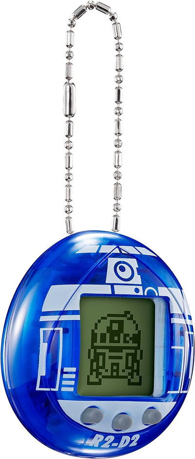 Bandai - Tamagotchi - Original-Tamagotchi - Star Wars - R2-D2 in blau - Virtuelles elektronisches Ha