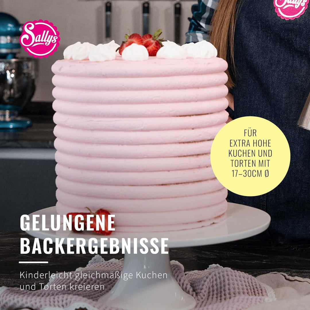 Sallys Backform Backring Tortenring rund rechteckig eckig verschiedene Grössen und Formen (Tortenrin