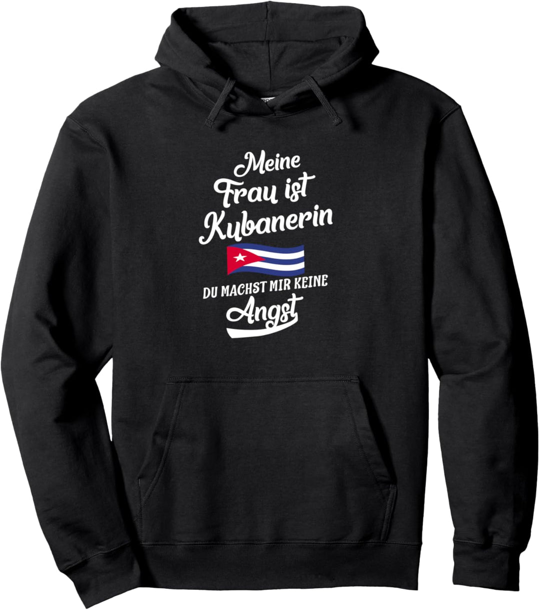 Lustig Kubanische Ehefrau Kuba Ehemann Ehe Pullover Hoodie