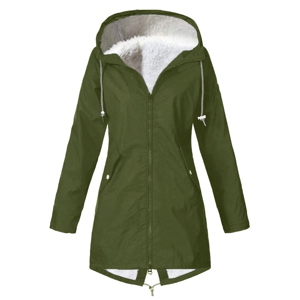 C'est TT Damen Regenjacke Regenjacke Wasserdicht Herbst Übergangsjacke Jacken Damen Windjacke Frauen