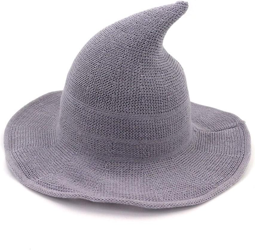 YAMEE Hexenhut für Damen Halloween harry potter Hexe Hut Faltbare Kopfbedeckung Karneval Fasching Ma