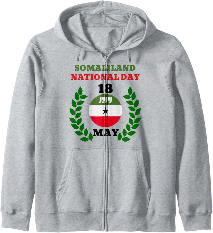 Somaliland-Republik gründet 18. Mai 1991 Somaliland-Flagge Kapuzenjacke