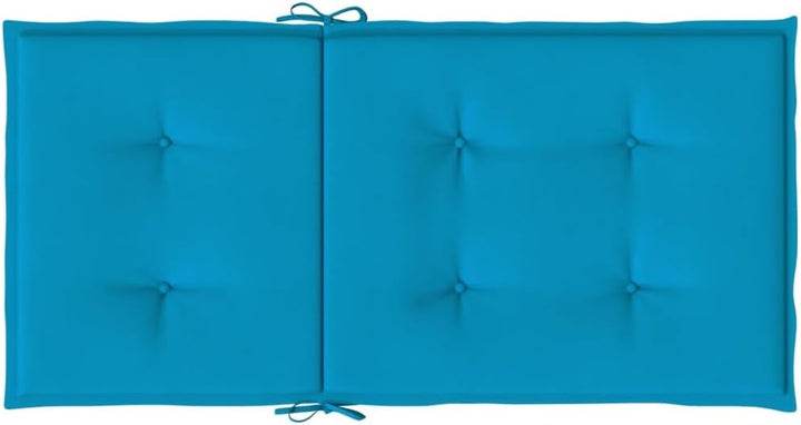 vidaXL Gartenstuhlauflagen 2 STK., Niedriglehner Auflagen für Gartenstühle, Stuhlauflage Stuhlkissen