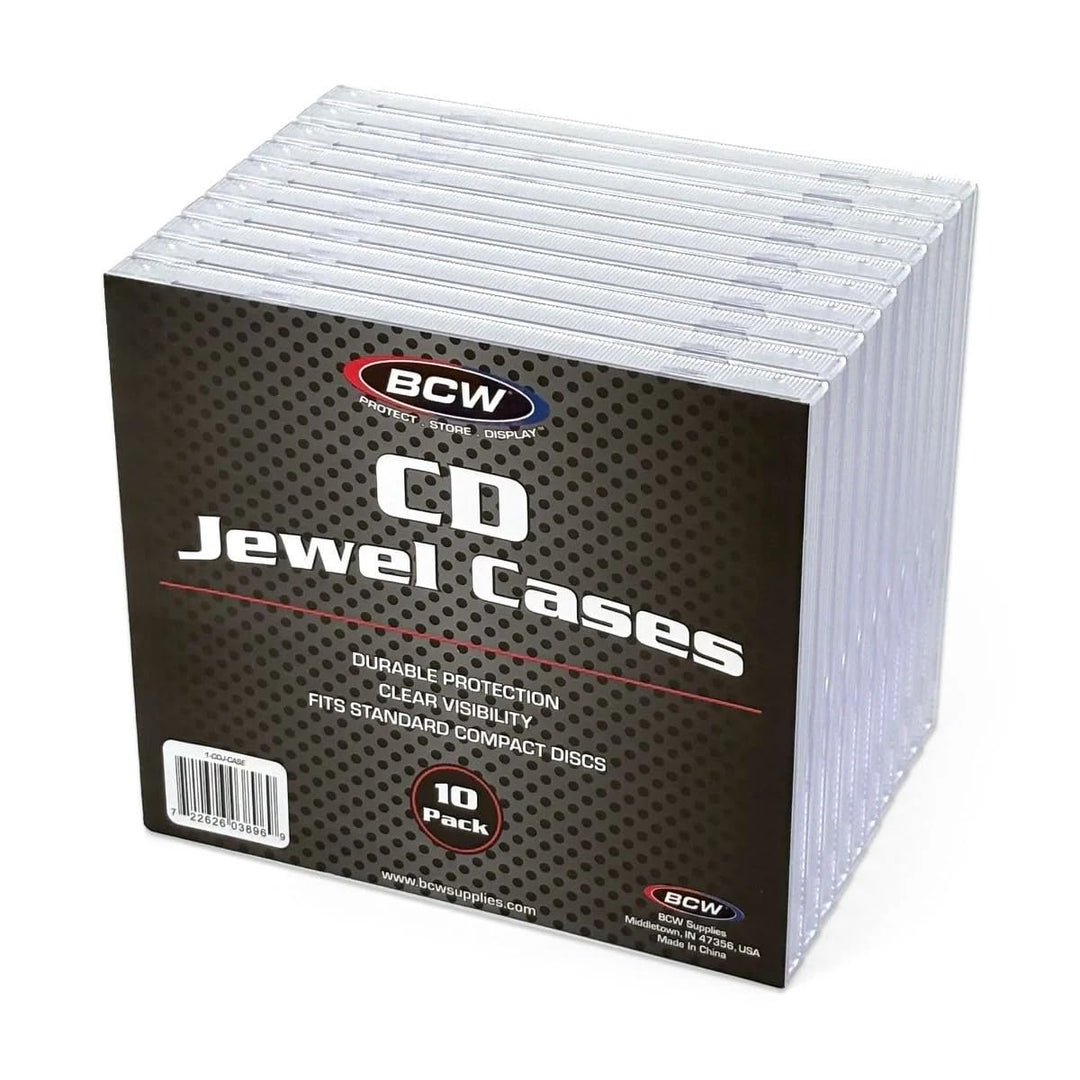 CD JEWEL CASES (10CT)