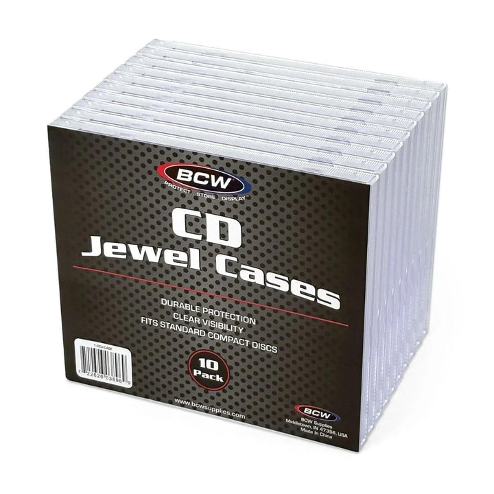CD JEWEL CASES (10CT)