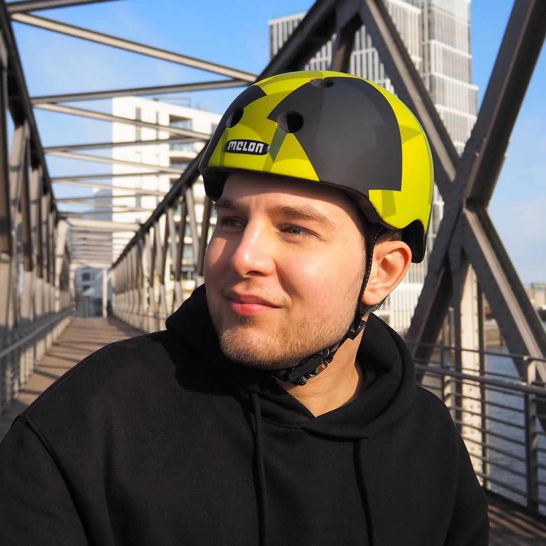 Melon »Bumblebee« Leichter und Cooler Fahrradhelm für Damen, Herren und Kinder mit maximalem Schutz