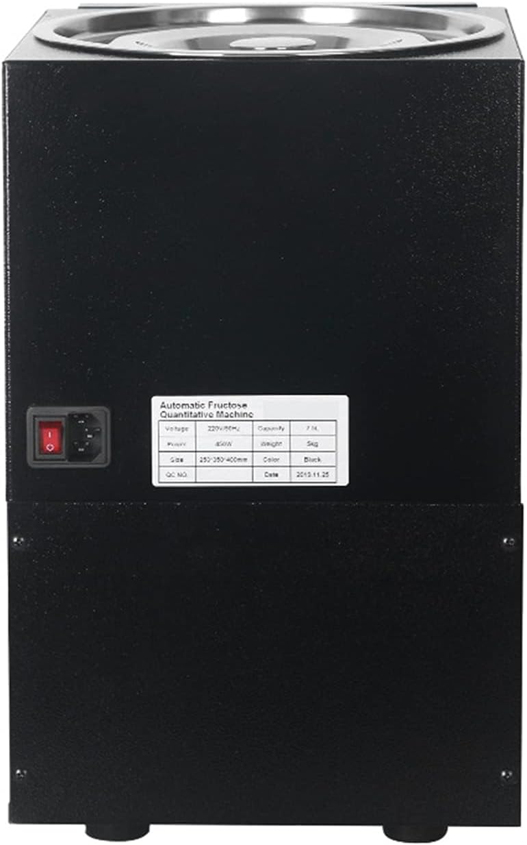 KOLHGNSE 7.5L Bubble Tea Fructose Quantitative Machine Zucker Dosiermaschine Edelstahl Sirup Dispens