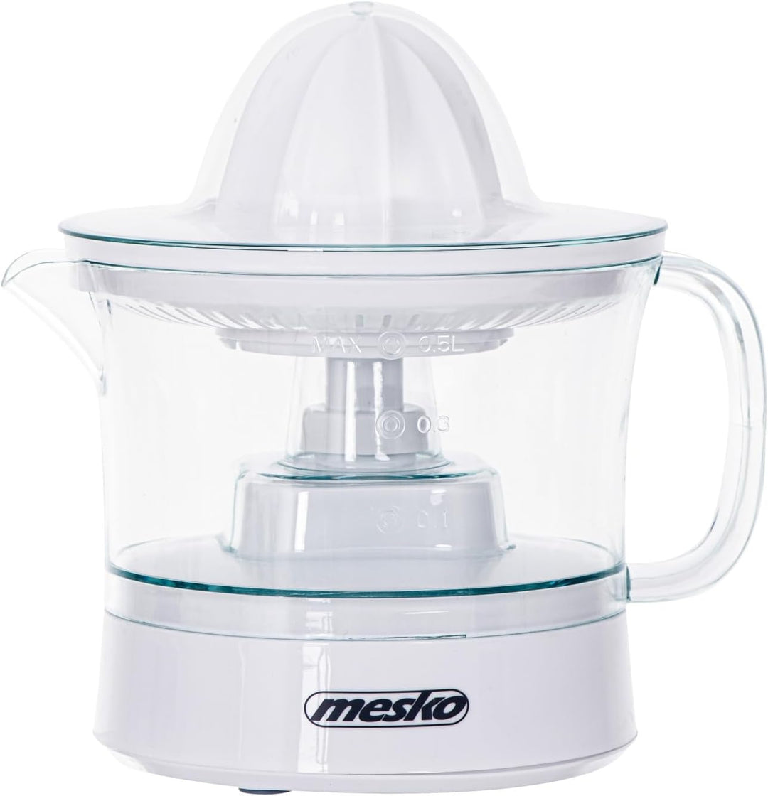 ADLER Mesko Zitruspresse, 40 W Leistung, 0,5 L Kapazität