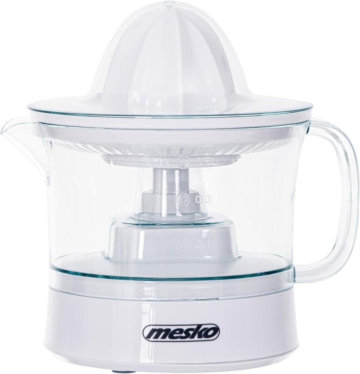 ADLER Mesko Zitruspresse, 40 W Leistung, 0,5 L Kapazität