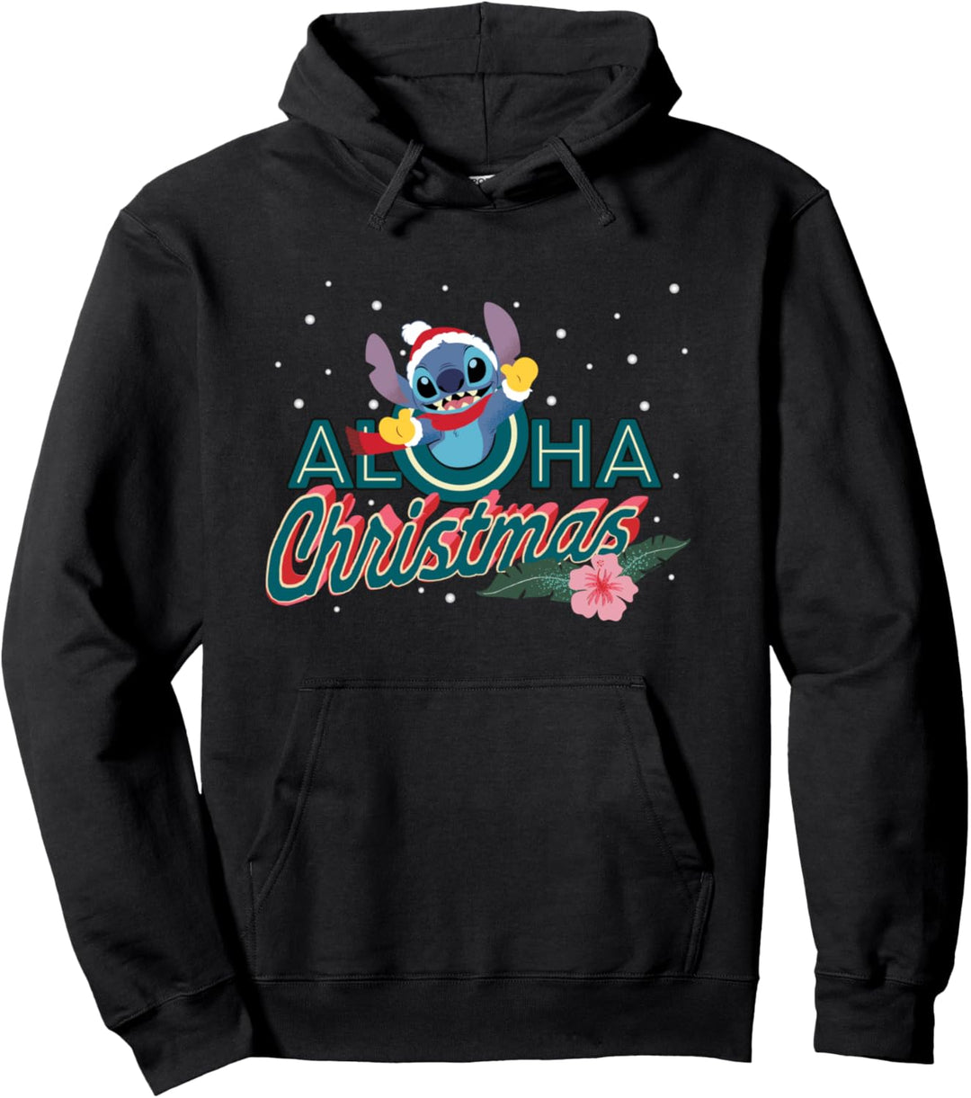 Weihnachten Lilo & Stitch Aloha Christmas Pullover Hoodie