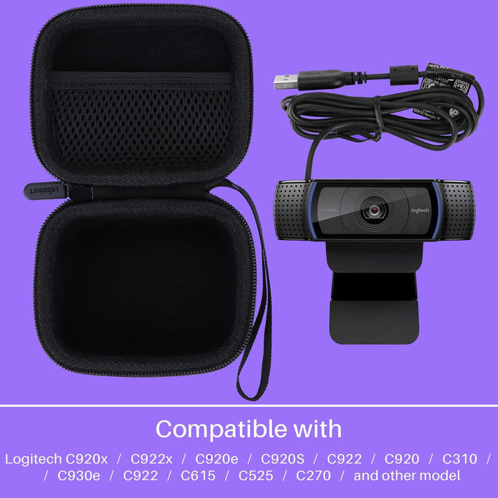 Hart Tasche Hülle Etui für Logitech C920x C922x C920e C920S C922 C920 C310 C930e C922 C615 C525 C270
