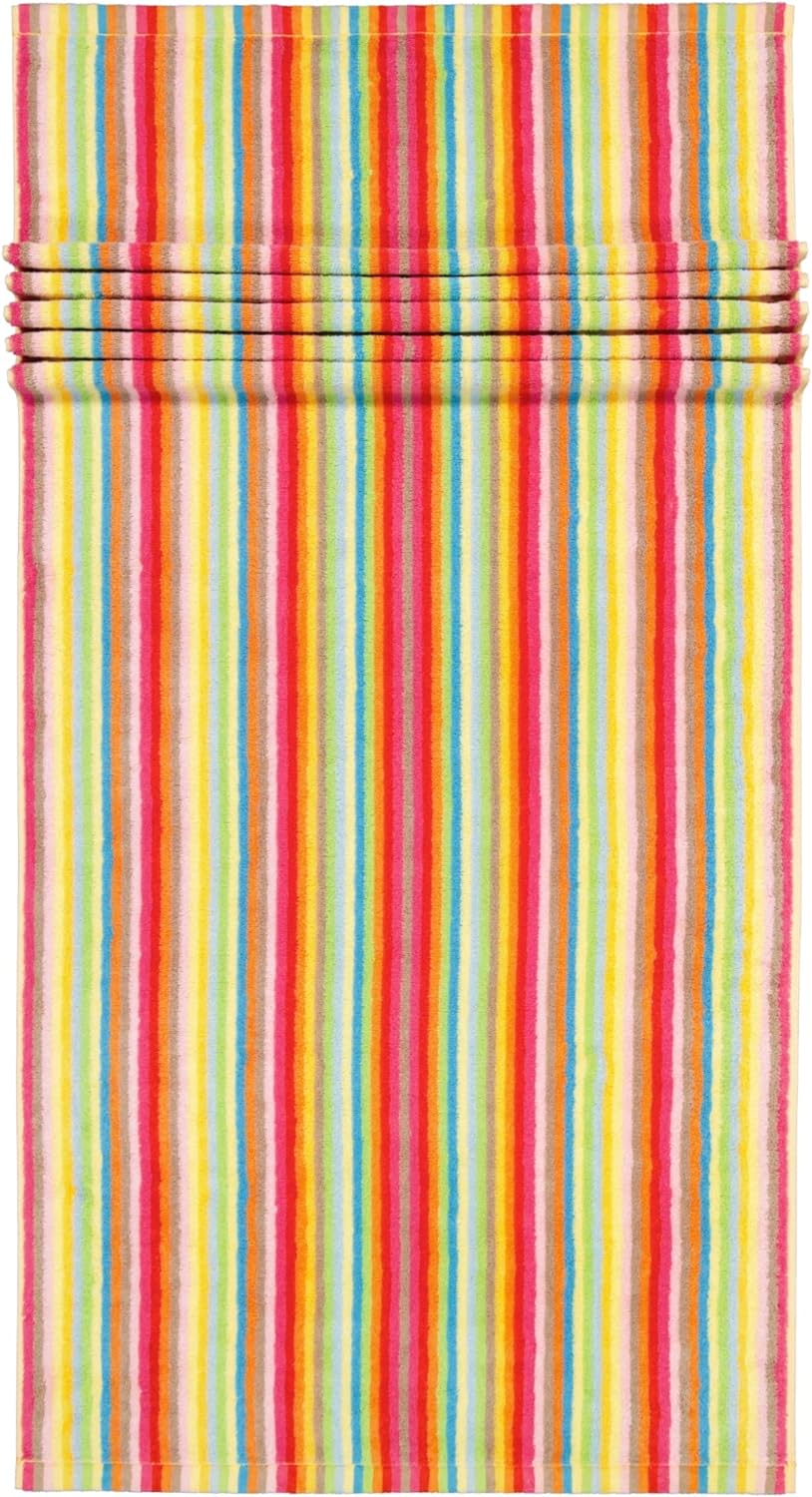 CAWÖ Home Handtücher Life Style Streifen 7008 Multicolor - 25 Saunatuch 70x180 cm, Saunatuch 70x180