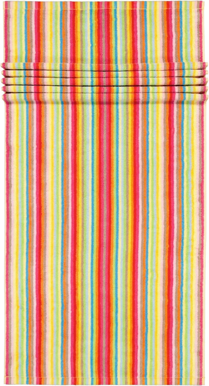 CAWÖ Home Handtücher Life Style Streifen 7008 Multicolor - 25 Saunatuch 70x180 cm, Saunatuch 70x180