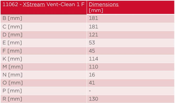 Flamco XStream Vent-Clean G 1" F Luftabscheider und Schlammabscheider für Heizung-11062 1 F Schwarz,