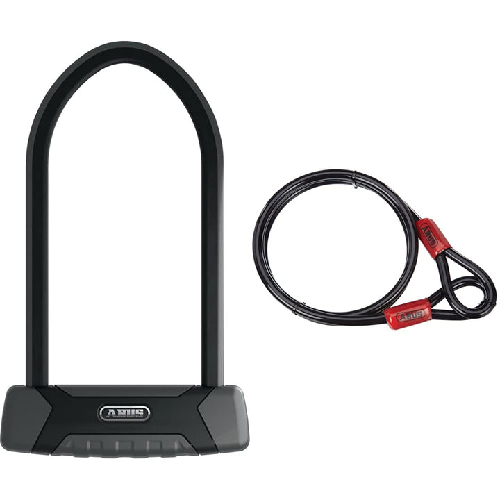 Abus GRANIT XPlus 540 U-Lock 160HB300 Antirrobo, 300 mm + USH540 & Zubehör Schlaufenseil Cobra 12/18