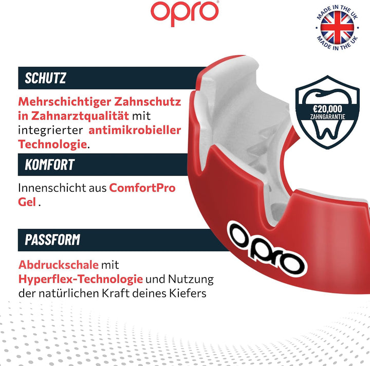 OPRO Mundschutz für Zahnärzte mit revolutionärem Käfig, ultimativer Komfort, Schutz und Passform, Za