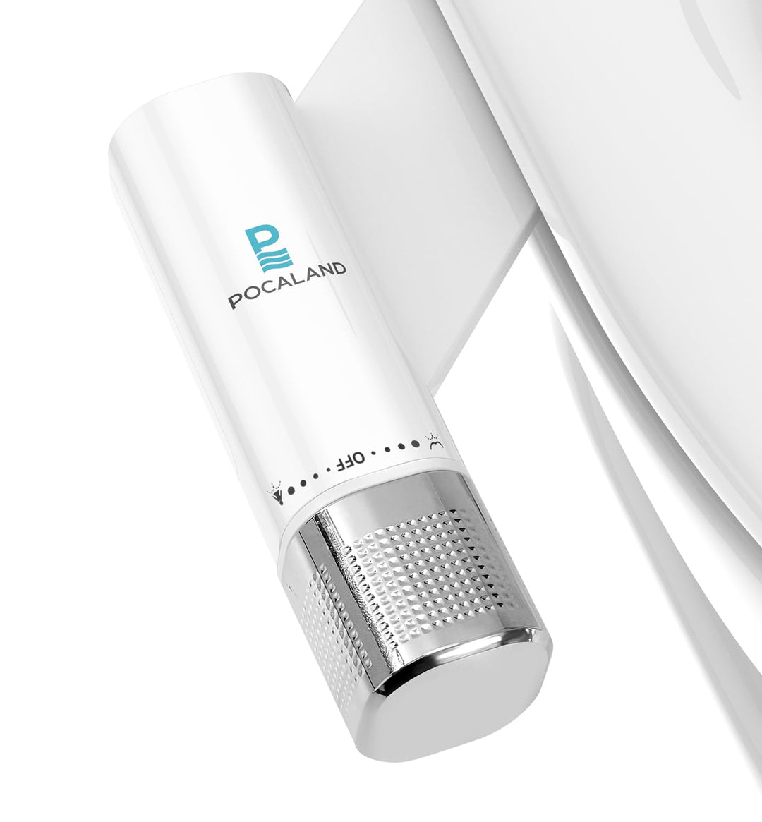 Ultra Slim Bidet Befestigung, Posterior&Feminine Wasch-(einziehbare Doppeldüsen), Nicht-elektrische