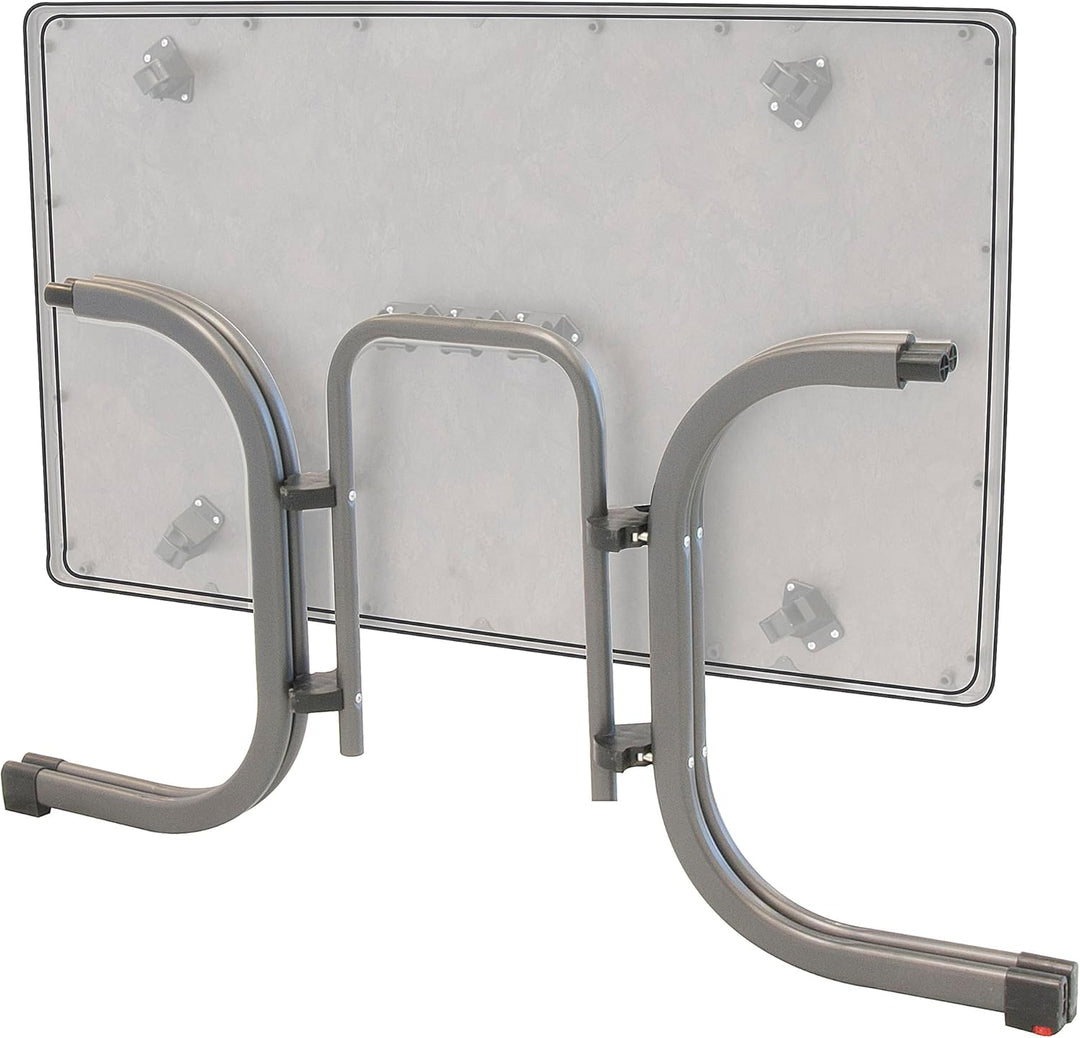 MFG Bistrotisch klappbar, Rechteckig, 115 x 70 cm, Anthrazit