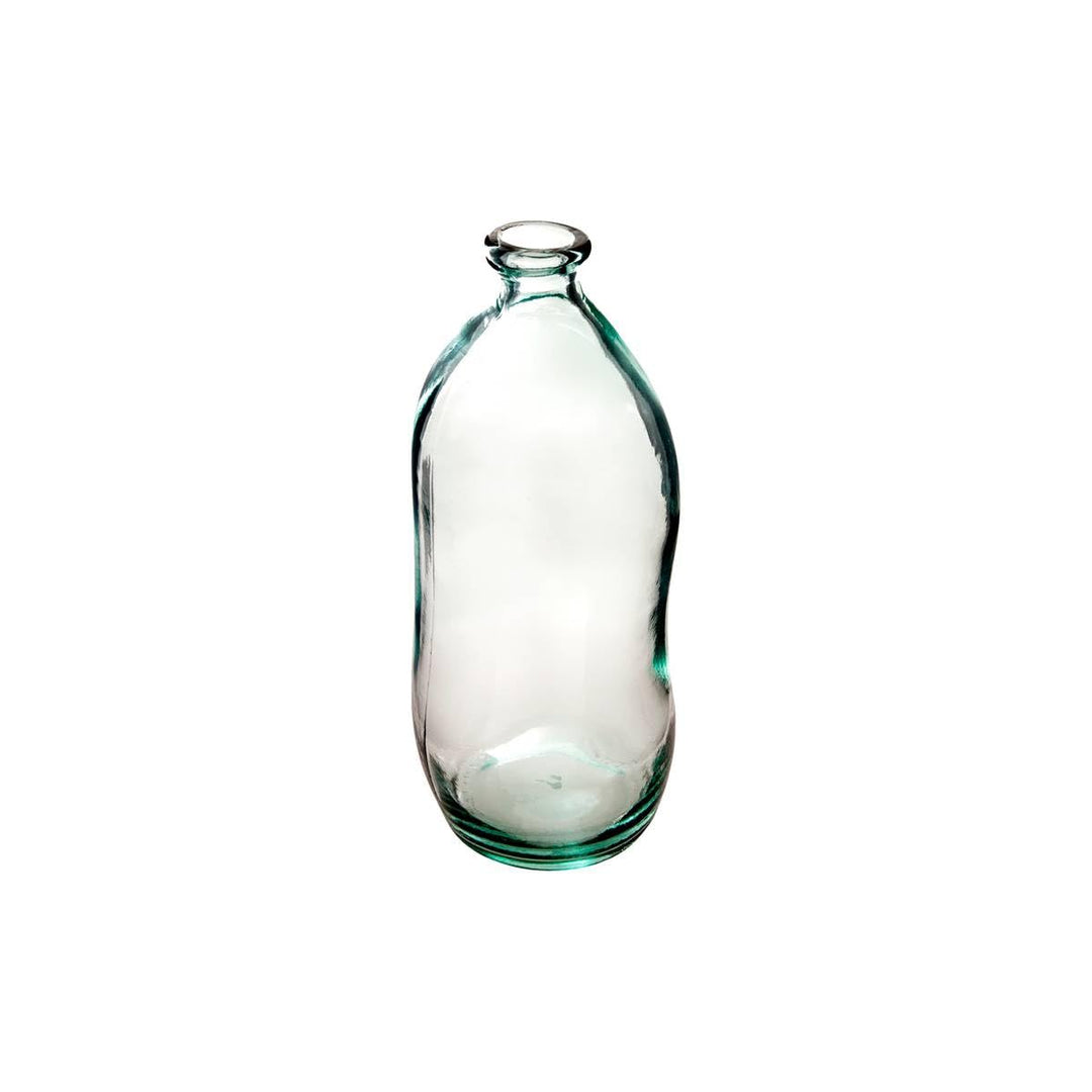 Vase Dame Jeanne - recyceltes Glas - transparent H 35 cm - Transparent - Atmosphera créateur d'intér