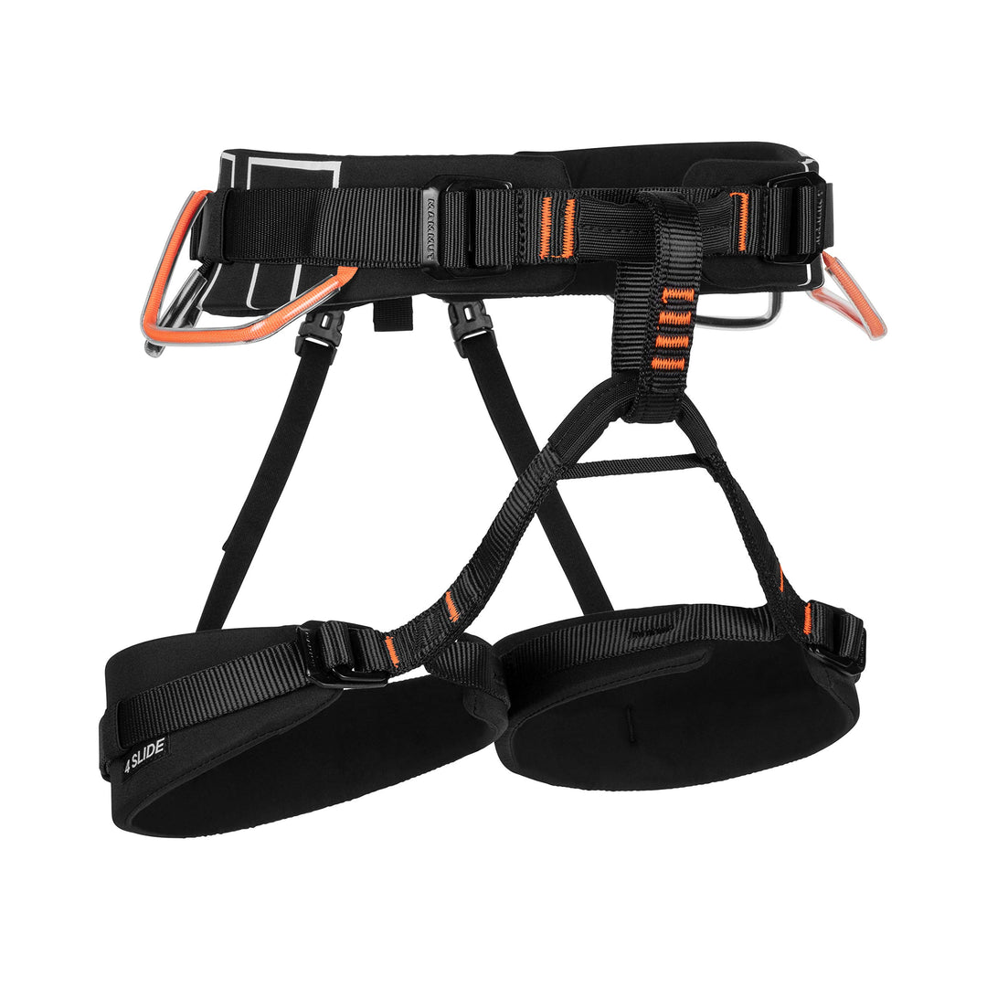 Mammut 4 Slide Gurtzeug XS-M Schwarz, XS-M Schwarz