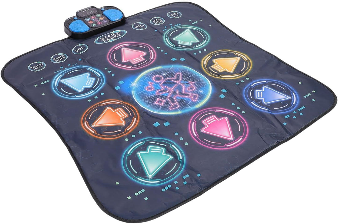 LED Tanzmatte, Interaktives Multi-Level Challenge Spiel, Kinder Spielzeug Tragbar, for Zuhause Schul