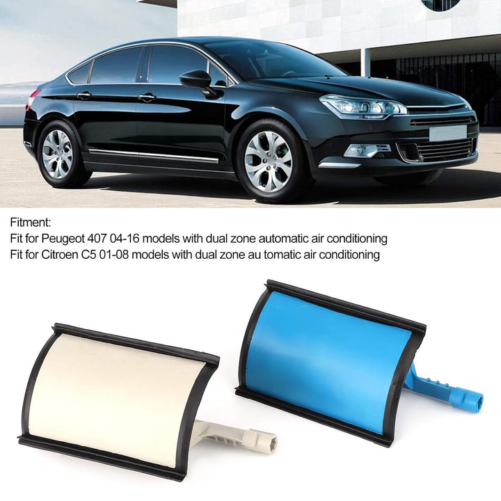 Zweizonen-Klimaanlagen-Heizklappen-Reparatursatz mit Schwamm 6480E3 Passend für Peugeot 407 2004 201