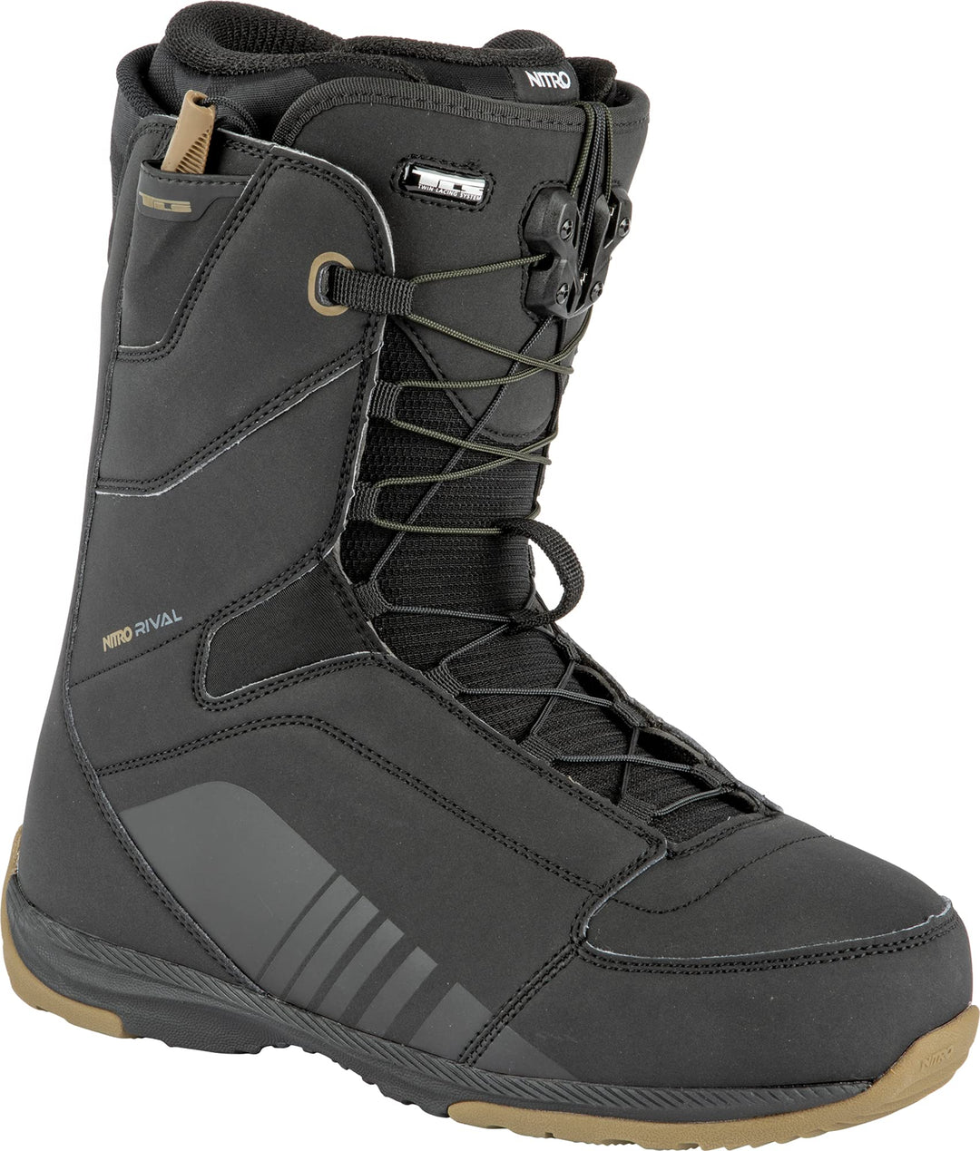 Nitro Herren Rival TLS All Mountian Freeride Freestyle Schnellschnürsystem Boot Snowboardboot 48 EU