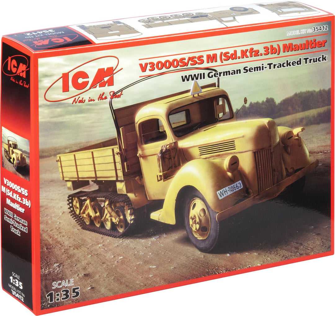 ICM 35412-1/35 V3000S/SSM, Sonderkraftfahrzeug 3B, Maultier