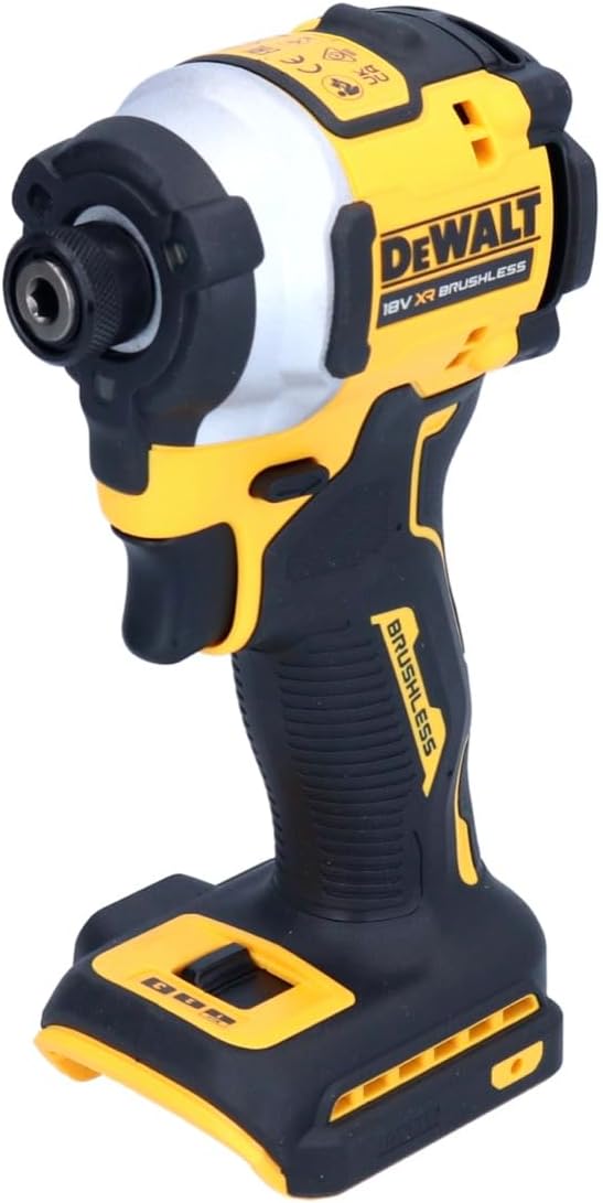 Dewalt 18V XR Akku-Schlagschrauber DCF850N (¼“ Zoll Innensechskant-Aufnahme mit Selbstverriegelung,