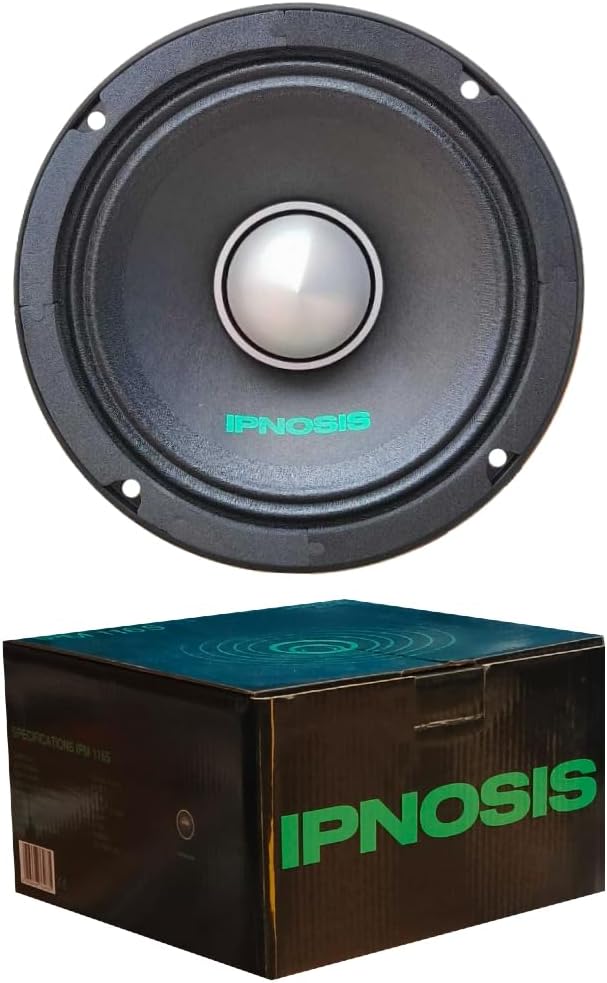 KIT Set FÜR IPNOSIS IPM 1165 IPM1165 1 Tieftöner-Lautsprecher 16,5 cm 165 mm 6,5" Durchmesser, 120 W