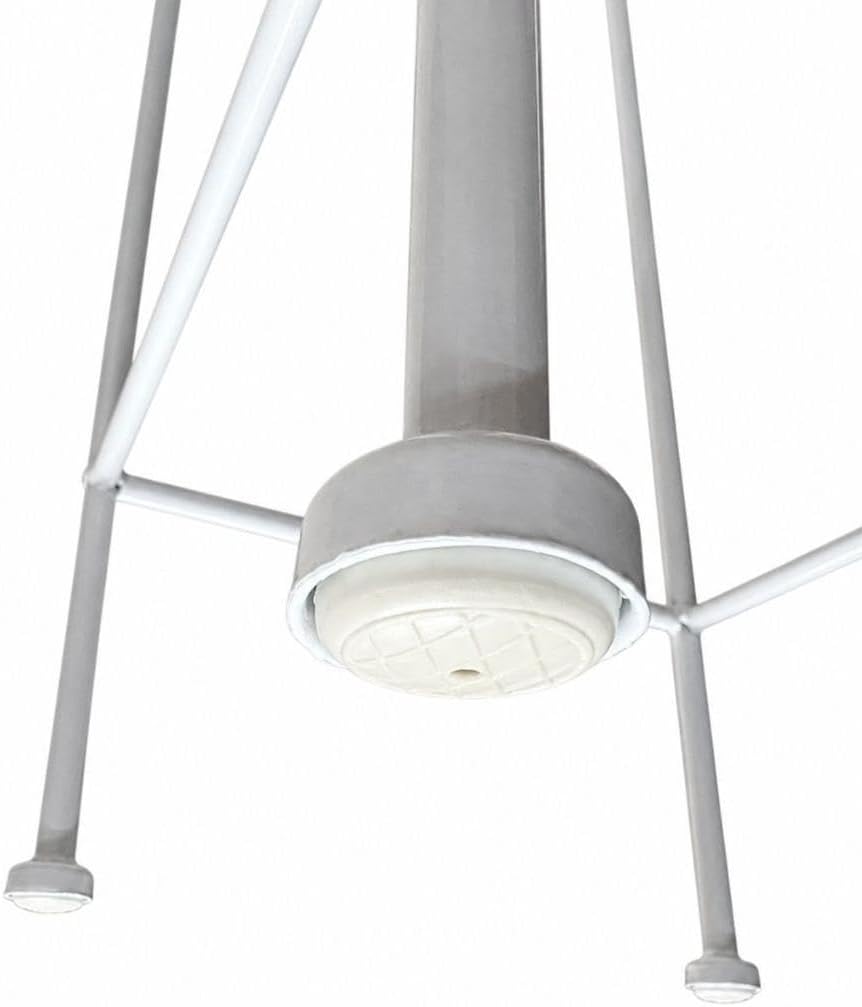 DanDiBo Blumenhocker Weiss Metall Eckig Blumenständer 96314 3er Set Beistelltisch Blumensäule Modern