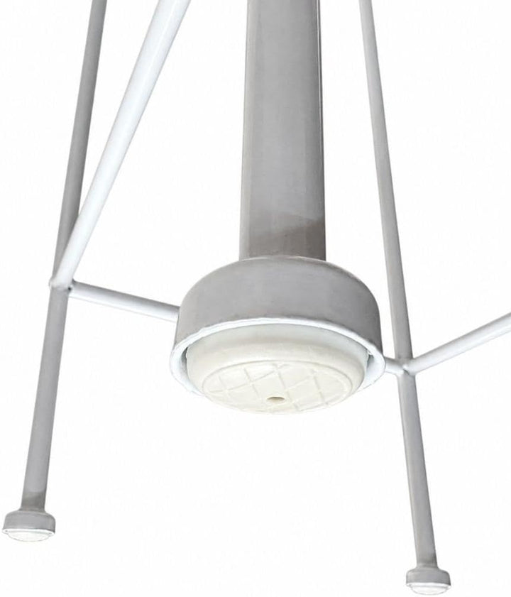 DanDiBo Blumenhocker Weiss Metall Eckig Blumenständer 96314 3er Set Beistelltisch Blumensäule Modern