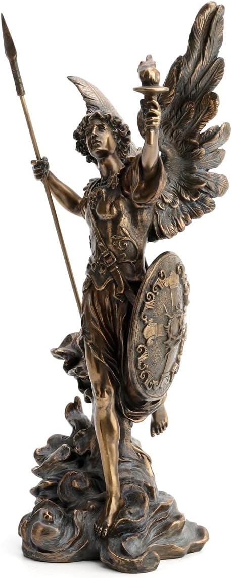 VIDAL REGALOS Figur Harz, Arcangel Uriel, 35 cm