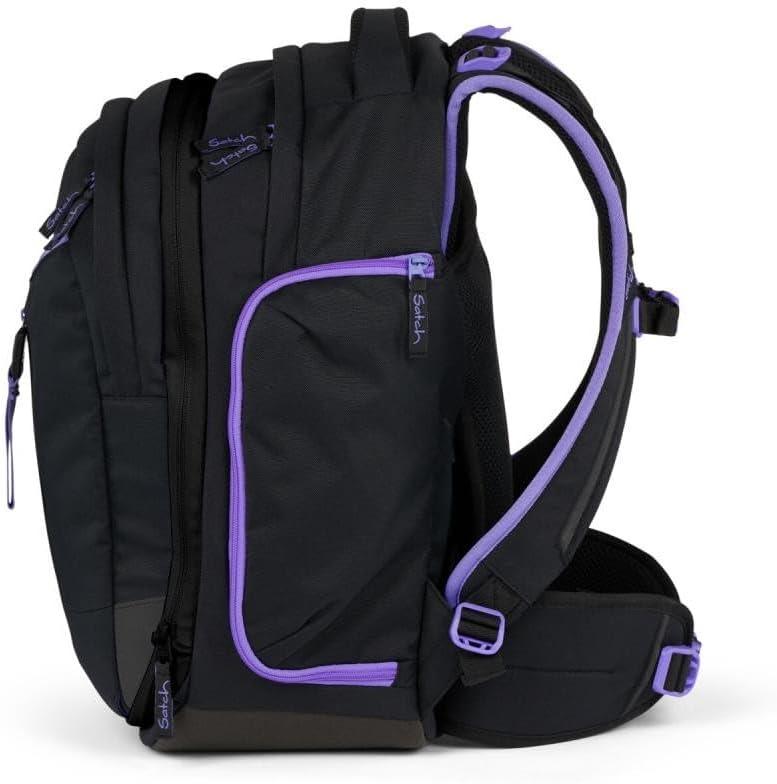 Satch Match Pencil Slider Edition Schulrucksack Set 3tlg. inkl. Sporttasche Purple Phantom, Purple P