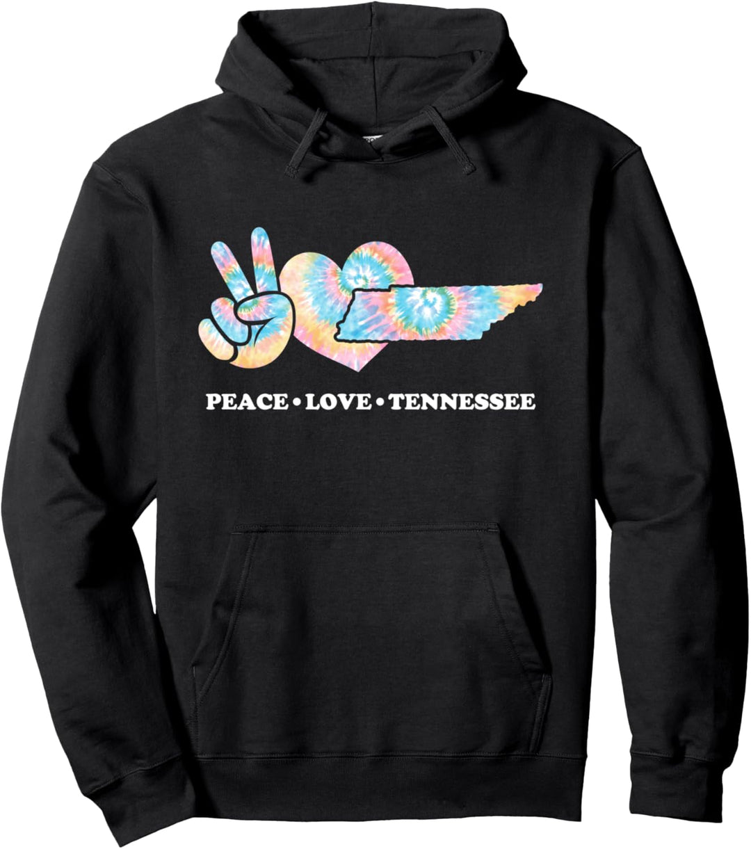 Peace Love Tennessee Pullover Hoodie