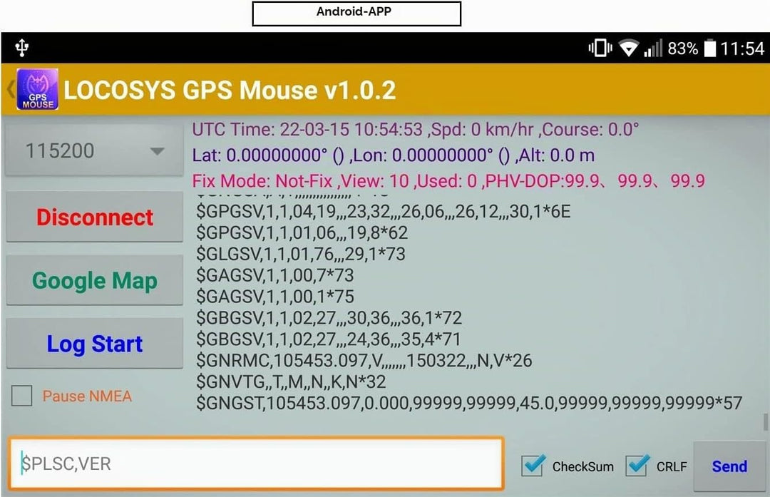 Hochleistungs-GNSS-Empfänger, GPS/GLONASS/Galileo/BeiDou/QZSS Unterstützung, einstellbare Aktualisie